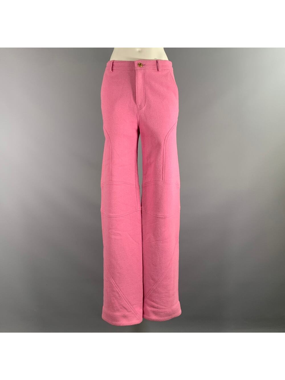 TOM FORD Size S Pink Cotton Blend Zip Fly Casual Pants